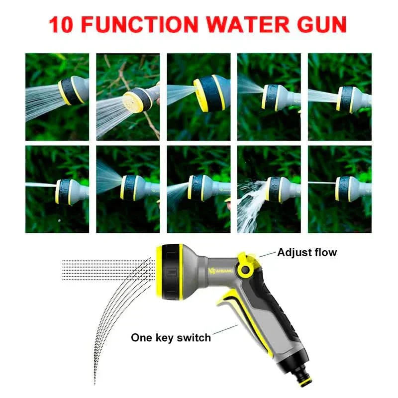 AquaNova Heimwerker-Spritzpistole mit zehn einstellbaren Mustern und ergonomischem Griff