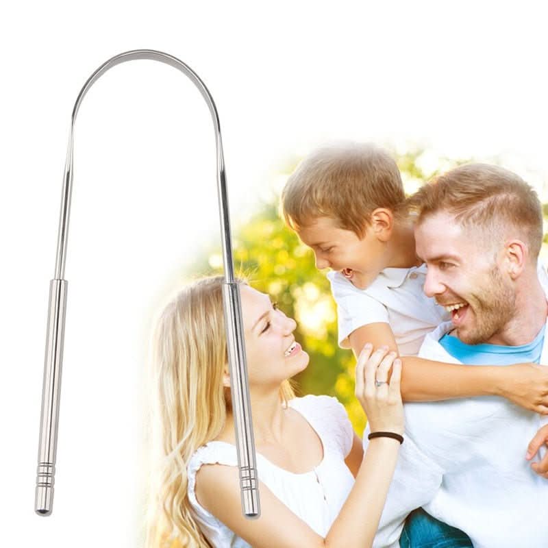 PureBreeze Tongue Cleaner For Fresh Breath And Superior Oral Hygiene For Daily Use