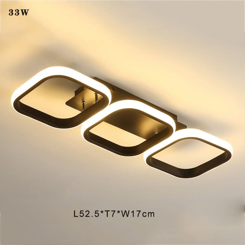 Lampada da Soffitto Mini LED NovaLume Fissa Quadrata e Rotonda