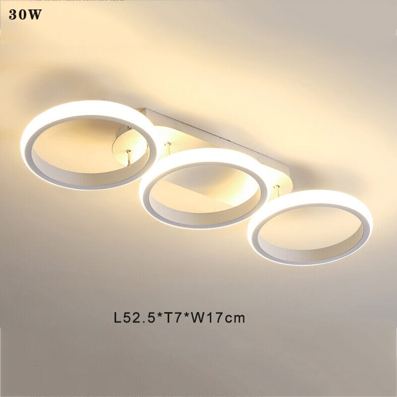 Lampada da Soffitto Mini LED NovaLume Fissa Quadrata e Rotonda