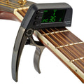 TuneGrip 2-w-1: kapodaster i tuner do gitary z wyświetlaczem LCD