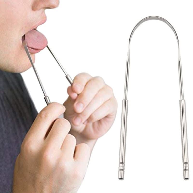 PureBreeze Tongue Cleaner For Fresh Breath And Superior Oral Hygiene For Daily Use