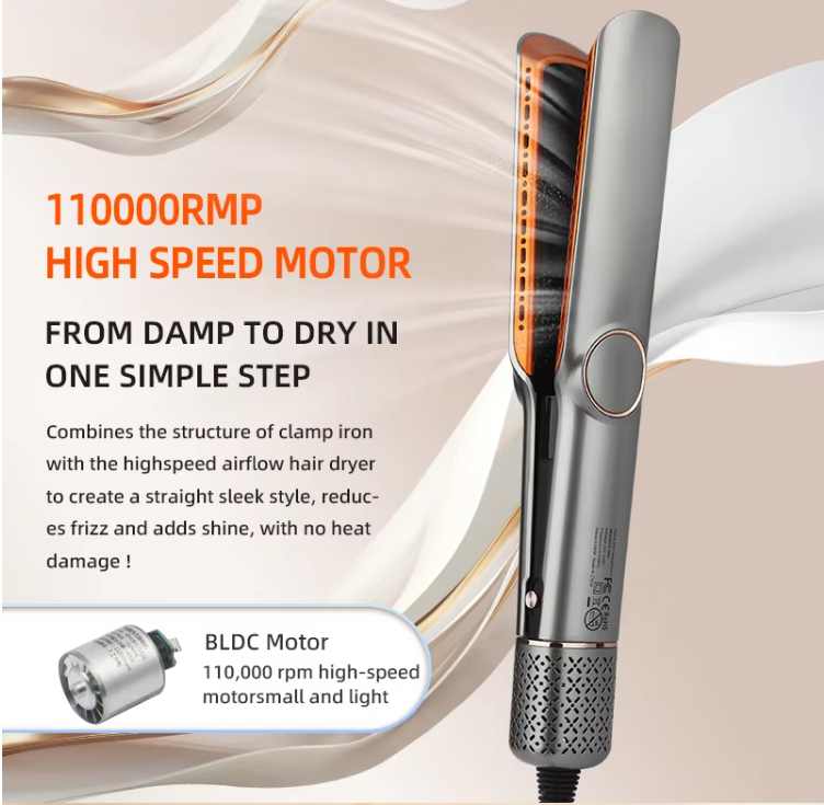 VivaRise Duo Styler Secador y Alisador de Cabello 2 en 1