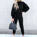 Cozy Cotton-Blend Two-Piece Lounge Set For Home And Everyday Wear