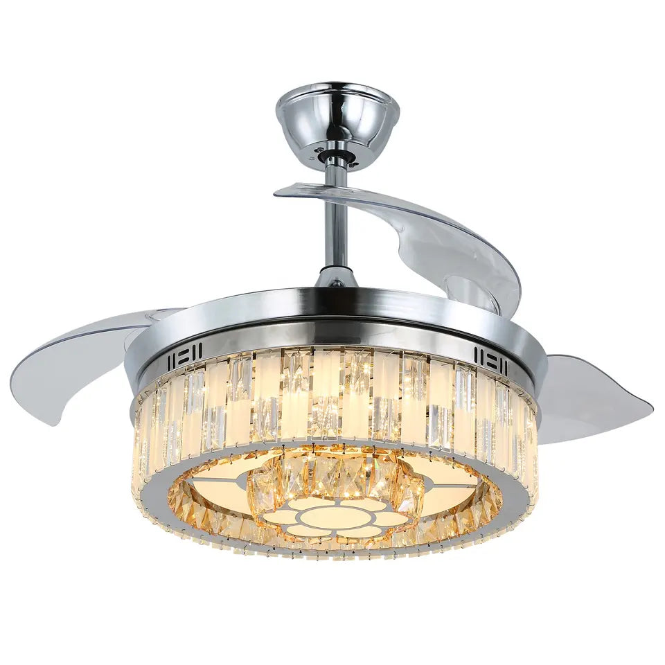 NovaLume Halo Interchangeable 3 Blade Ceiling Fan With LED