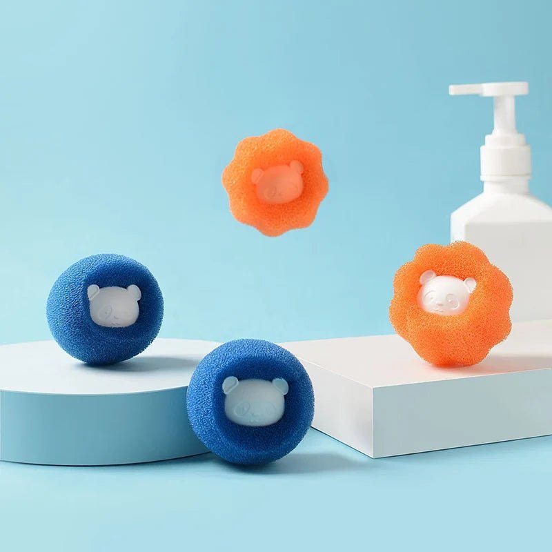 Ensemble de boules de lavage FurFresh pour élimination des poils d'animaux respectueuse des tissus