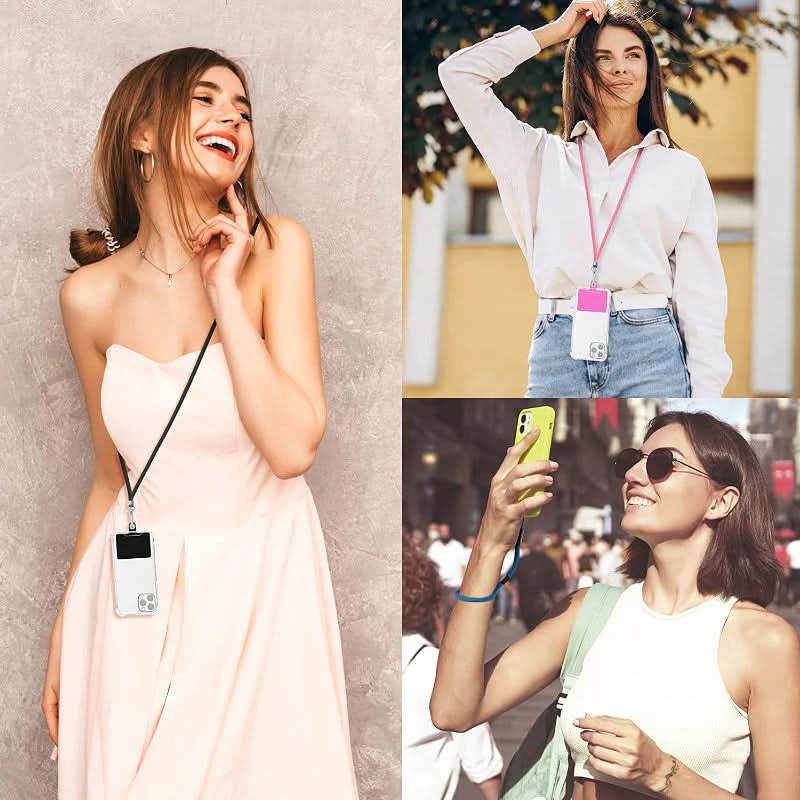 Anti-theft phone chain for comfortable & secure carrying