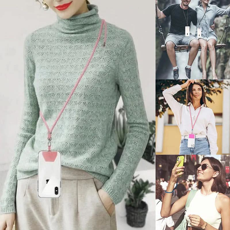 Anti-theft phone chain for comfortable & secure carrying