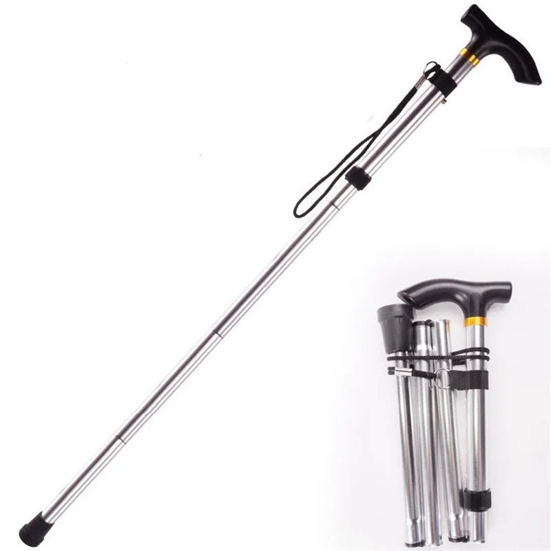 Bengala Dobrável Telescópica TrailGlide para Caminhadas e Viagens