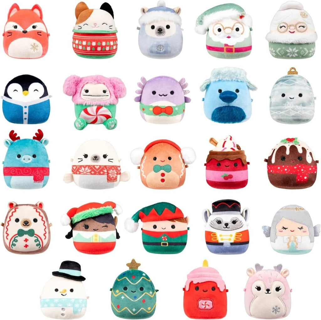 Snug Minis 2025 24 Günlük Marshmallow Advent Takvimi Çocuklar İçin Mini Paketlerle