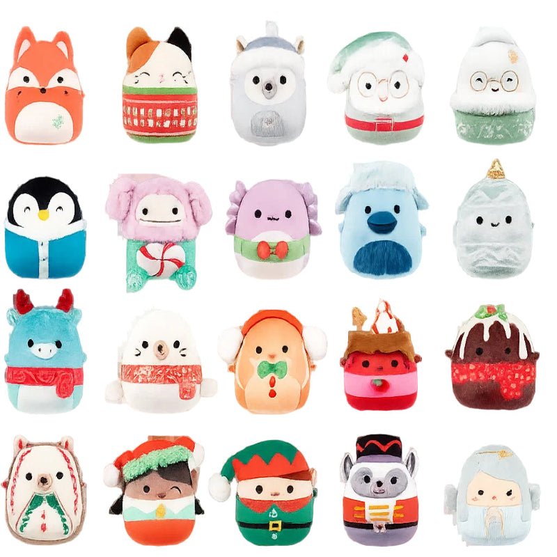 Snug Minis 2025 24 Günlük Marshmallow Advent Takvimi Çocuklar İçin Mini Paketlerle