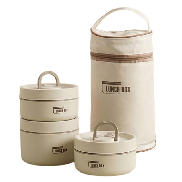 ThermaCarry Insulated Lunchbox With Long Lasting Heat Retention For Work And School