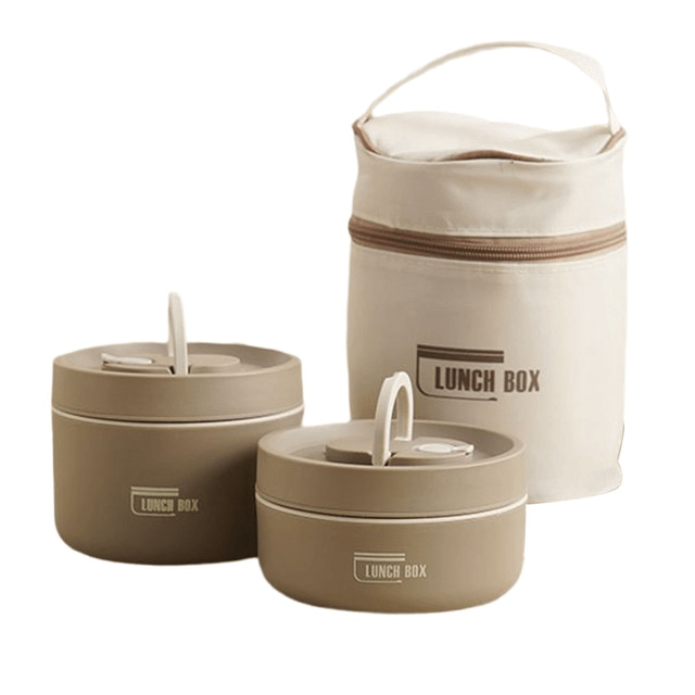 ThermaCarry Insulated Lunchbox With Long Lasting Heat Retention For Work And School