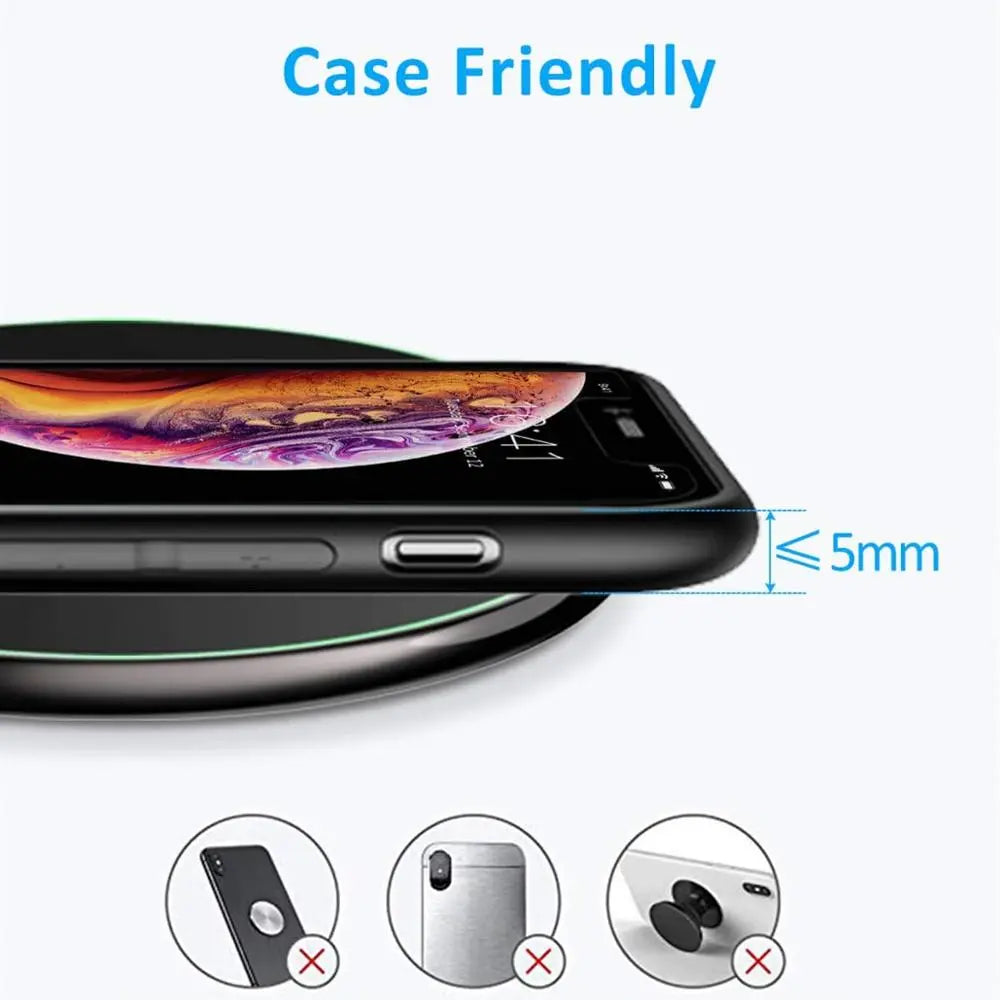 لوحة شحن لاسلكية ماجسيف USB C بقوة 30 واط لهواتف iPhone وسامسونج وأندرويد