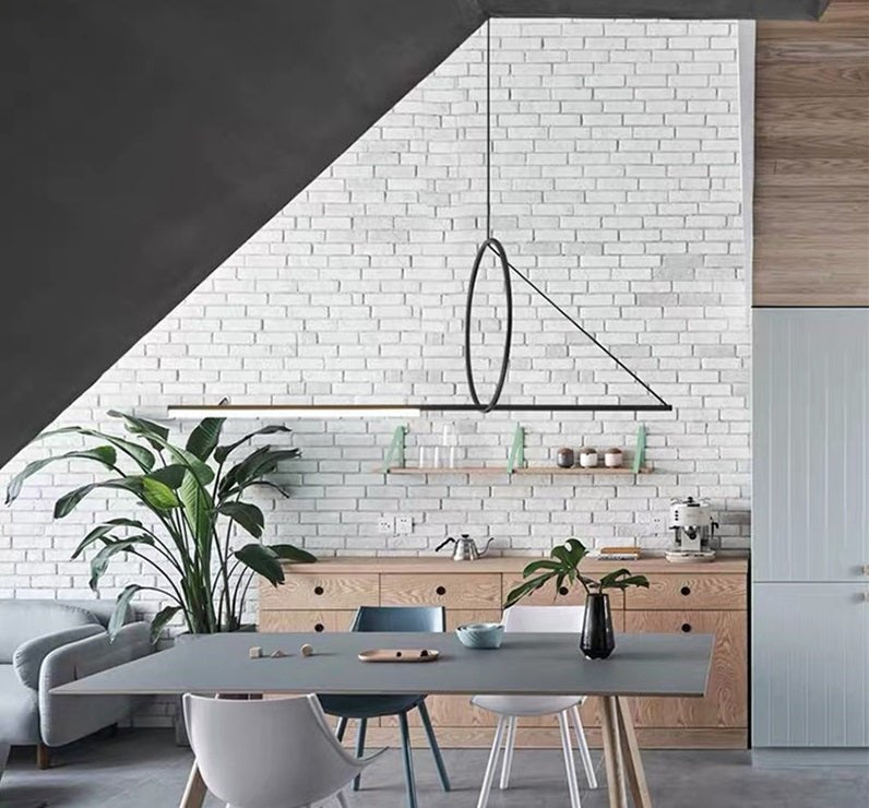 Triora driehoekige hanglamp voor moderne interieurs