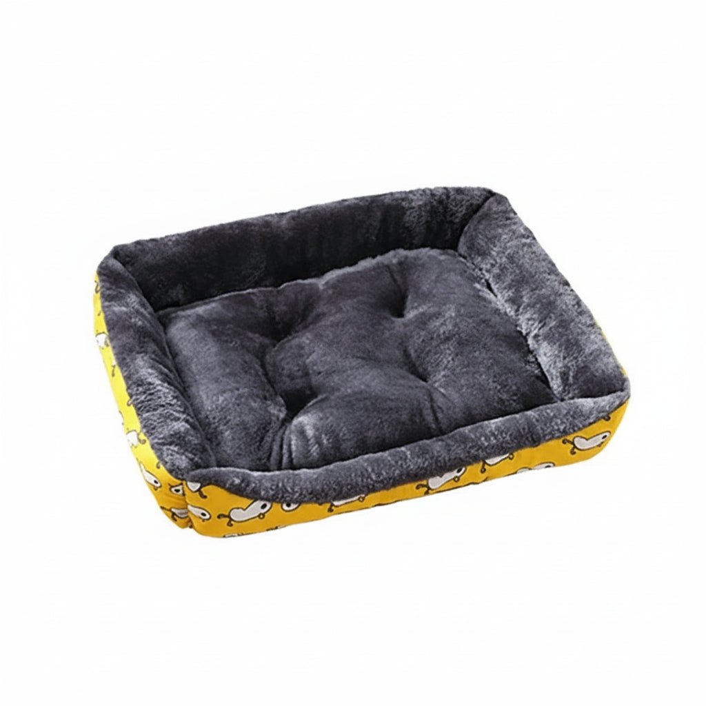 CozyPaws Ultra Blød Hundekurv til Helårssøvn og Ledstøtte