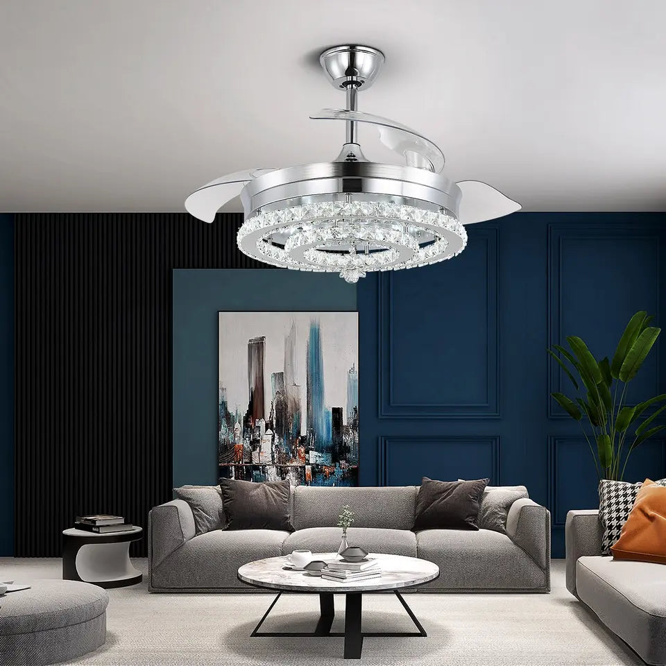 LumaBreeze 42 tuuman LED-kattotuuletin integroidulla valolla