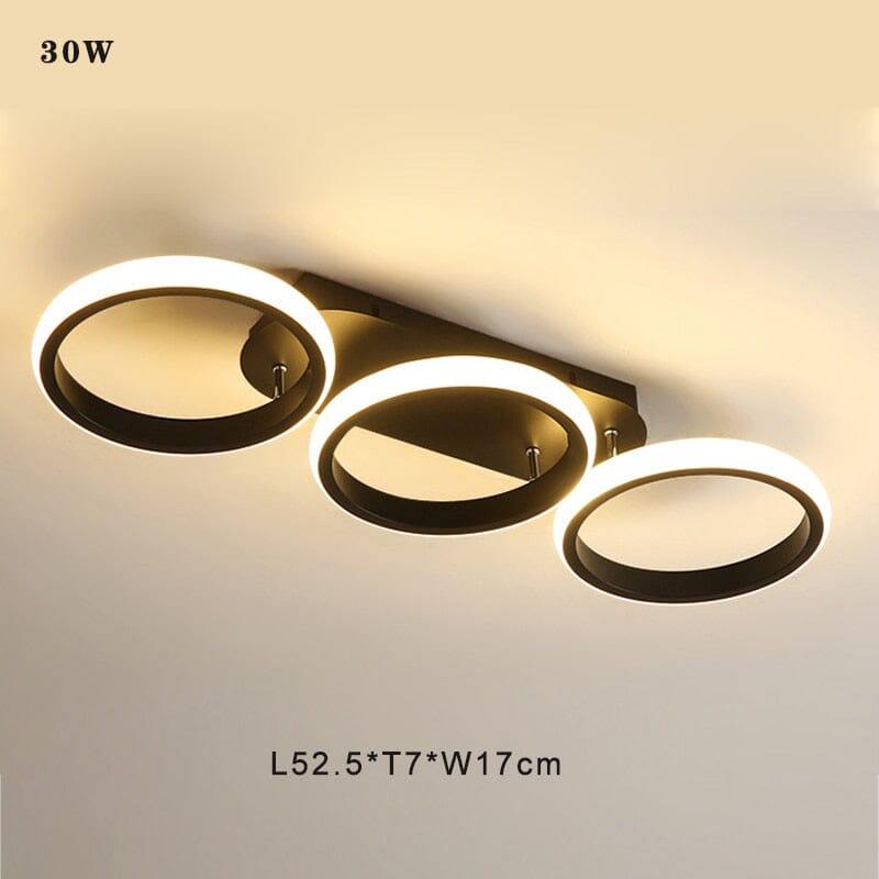 Lampada da Soffitto Mini LED NovaLume Fissa Quadrata e Rotonda