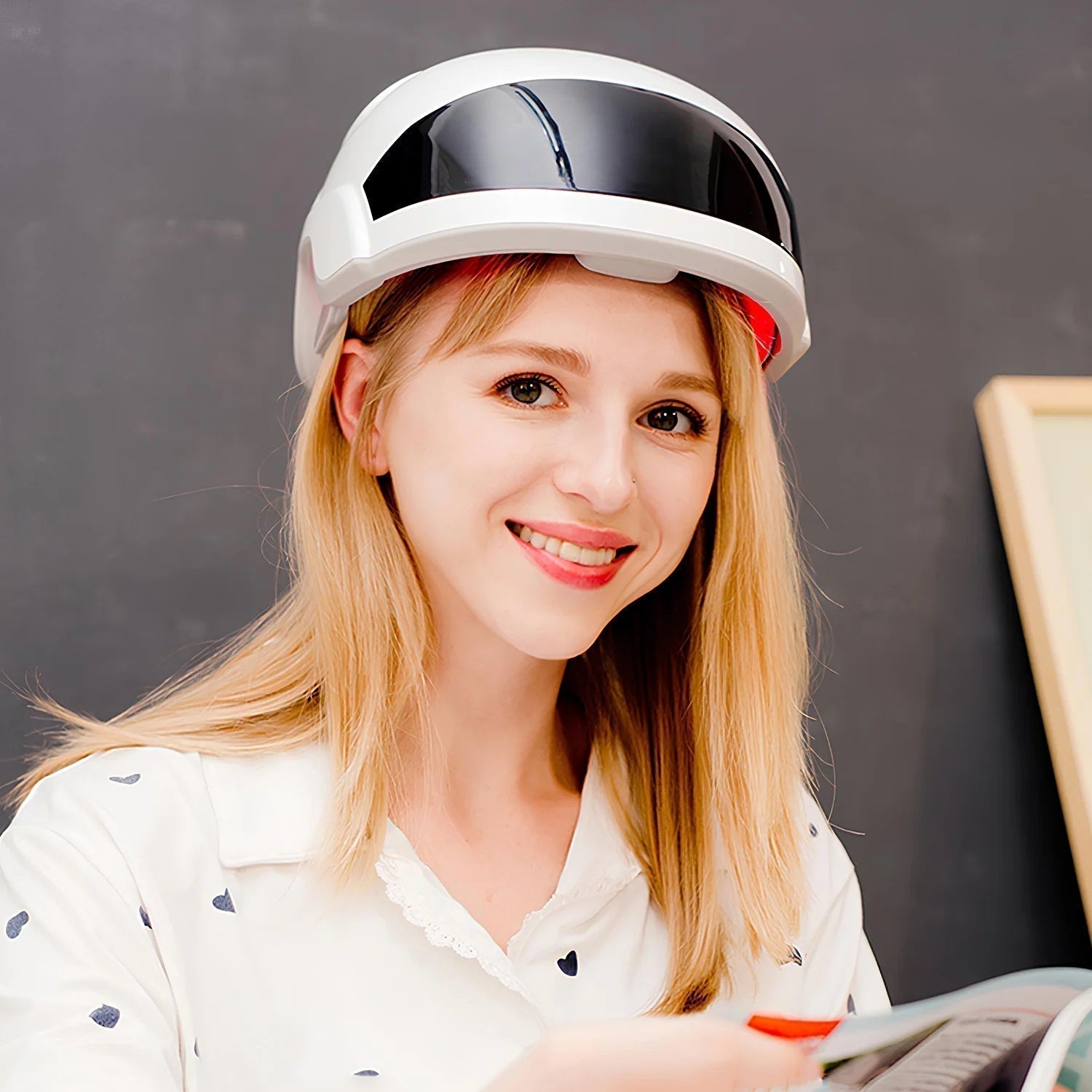 NovaFollicle LED Growth Helmet For Hair Regrowth Device