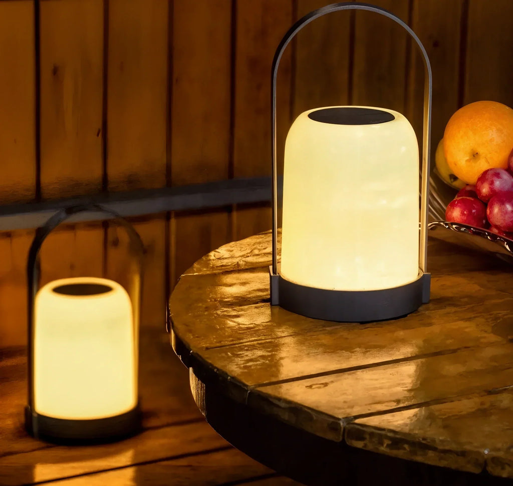 Aurora LED Table Lamp With Warm Light, Sleek Modern Design For Living Rooms