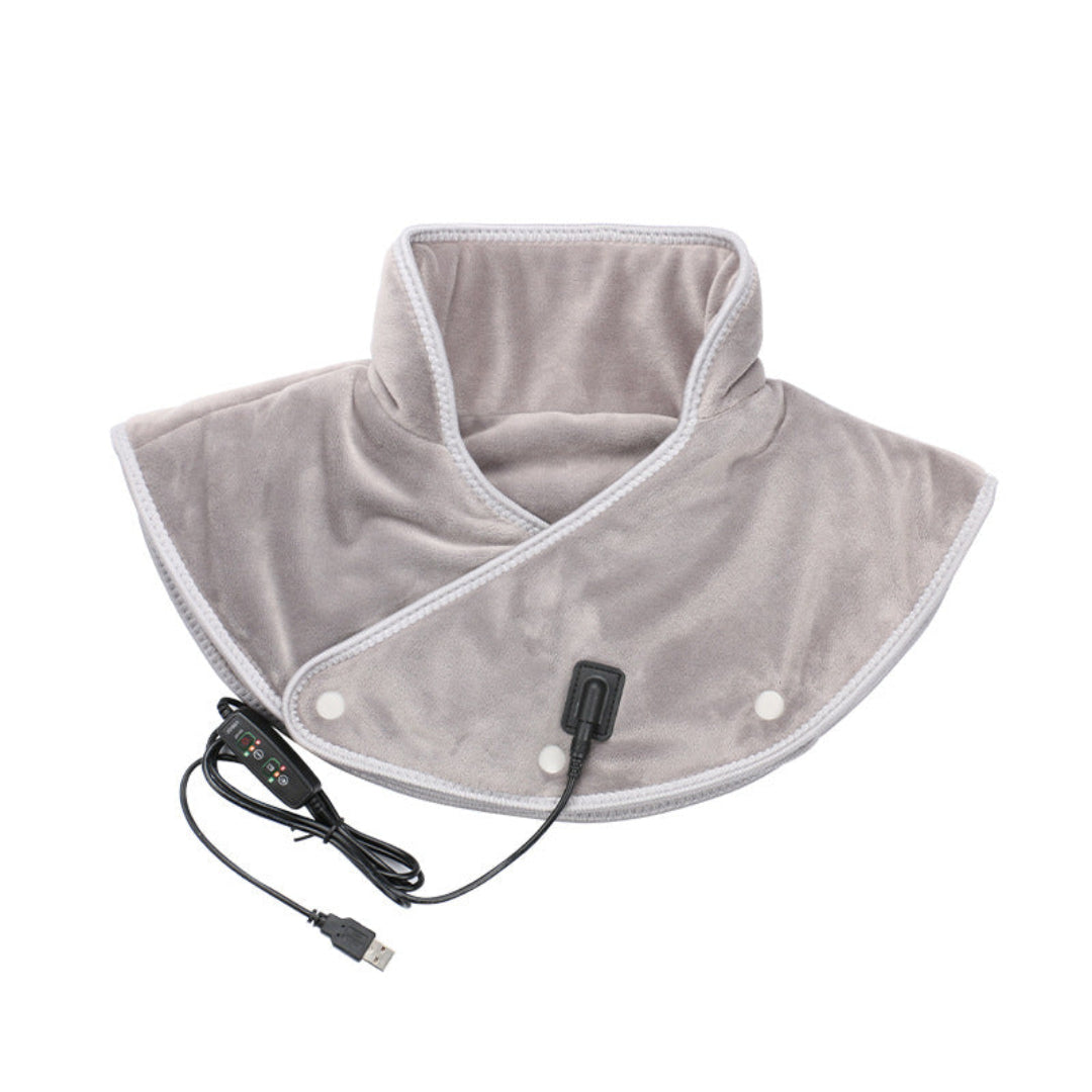 WarmRelax Premium USB Hızlı Isıtmalı Boyun ve Omuz Masaj Bandı, Dahili Isıtma Özellikli