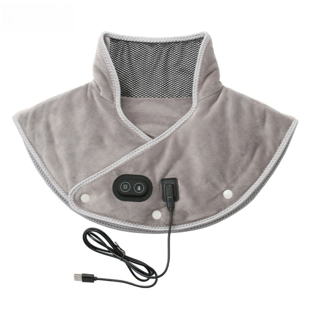 WarmRelax Premium USB Hızlı Isıtmalı Boyun ve Omuz Masaj Bandı, Dahili Isıtma Özellikli