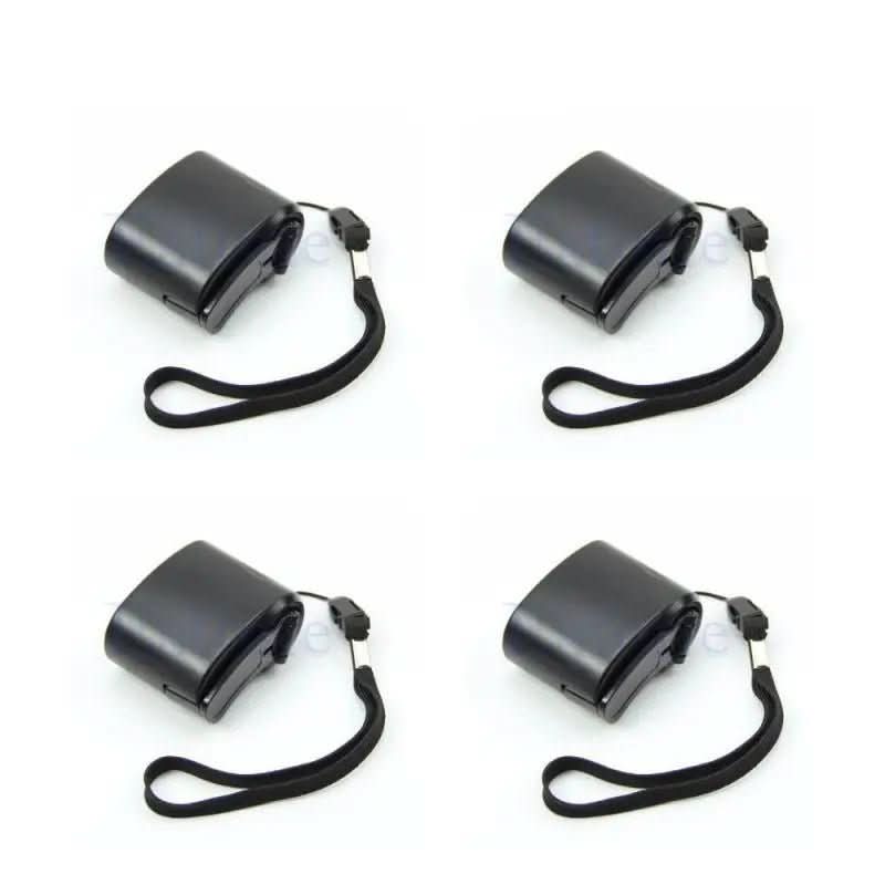 Přenosná nouzová nabíječka s USB a ruční klikou s LED světlem