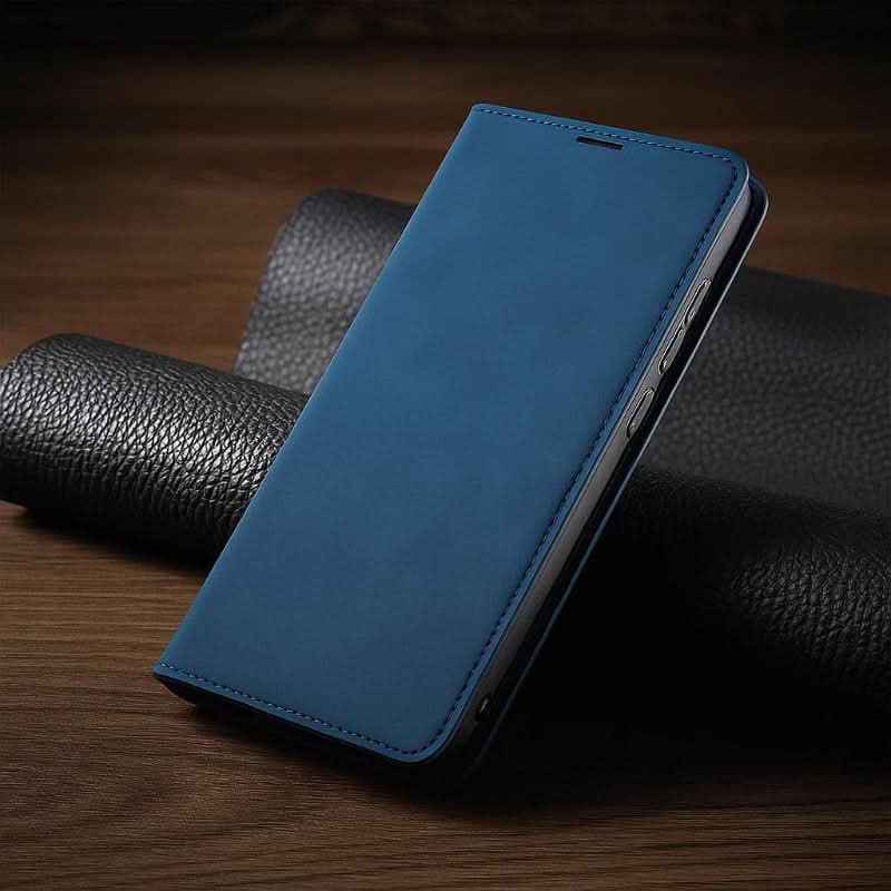 Custodia in pelle magnetica NovaGuard per iPhone, elegante e protettiva per professionisti