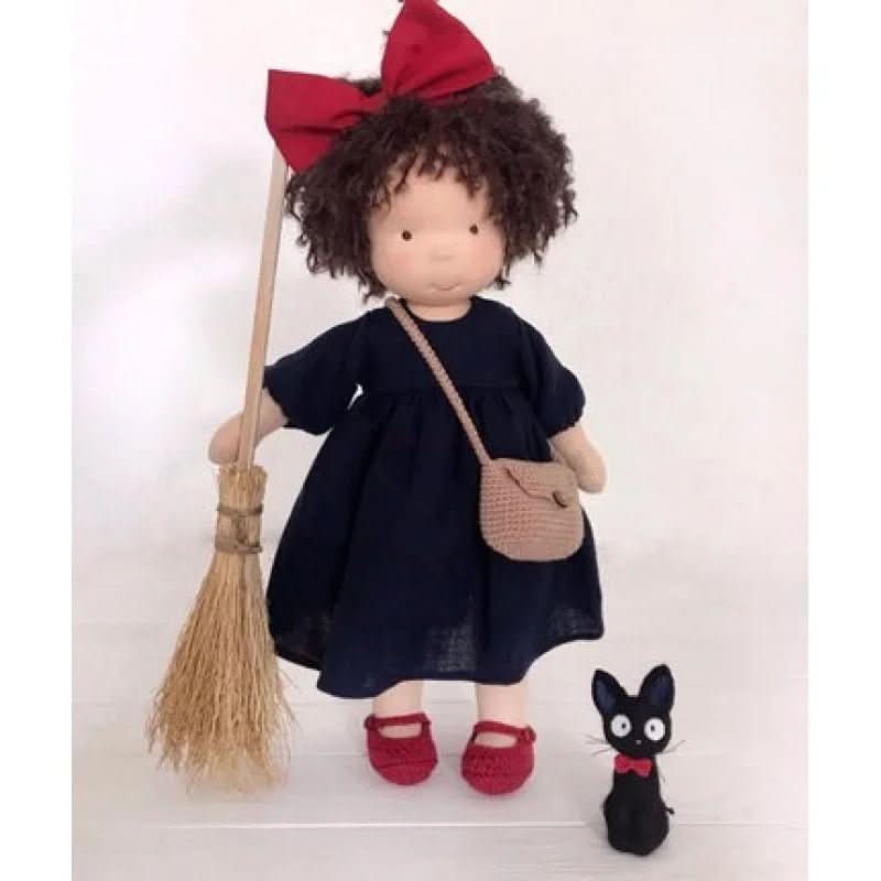 Boneca de Algodão Waldolly Waldorf para Brincadeira Suave, Natural, Imaginativa e Encanto Atemporal