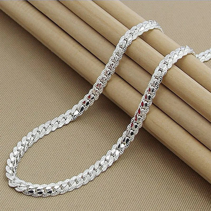 Silver Lucky Necklace – 925 Sterling Silver Necklace for Timeless Elegance