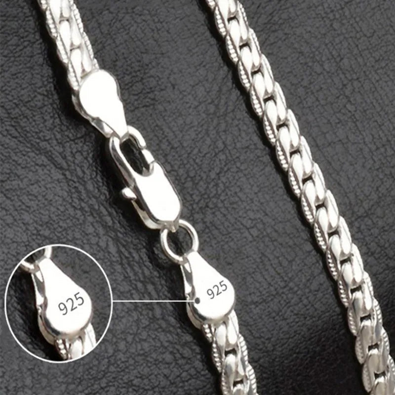 Silver Lucky Necklace – 925 Sterling Silver Necklace for Timeless Elegance