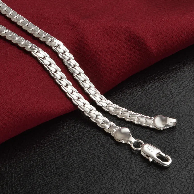 Silver Lucky Necklace – 925 Sterling Silver Necklace for Timeless Elegance