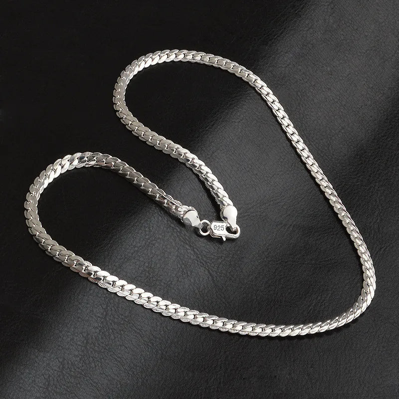 Silver Lucky Necklace – 925 Sterling Silver Necklace for Timeless Elegance