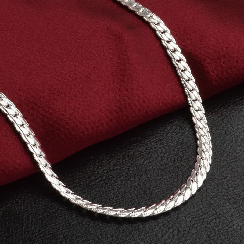 Silver Lucky Necklace – 925 Sterling Silver Necklace for Timeless Elegance
