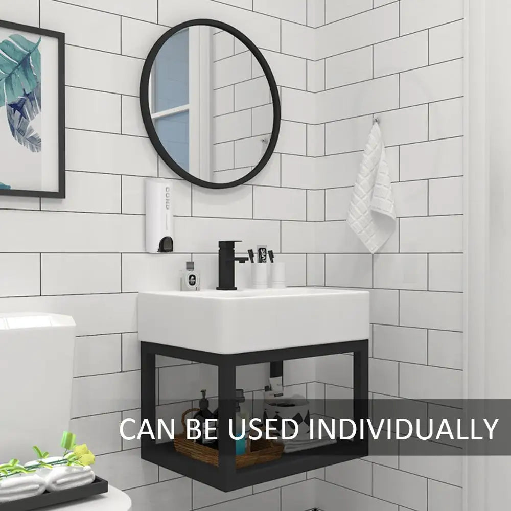 Wall-mounted shower dispenser