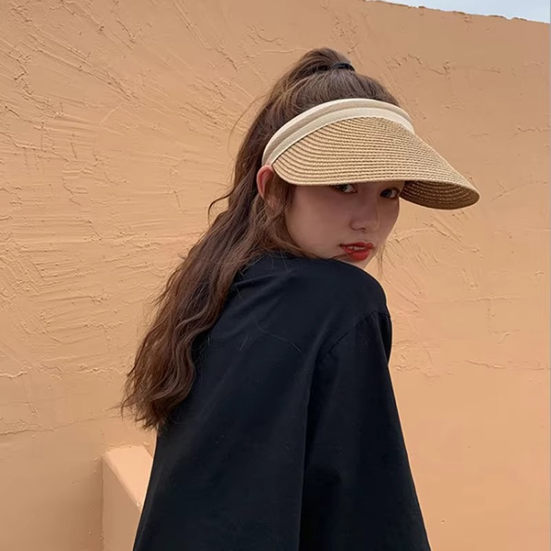 UV Protection Wide Brim Summer Sun Visor Hat for All