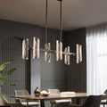 NovaLume Acrylic Transformable Pendant Light With LED Compatibility