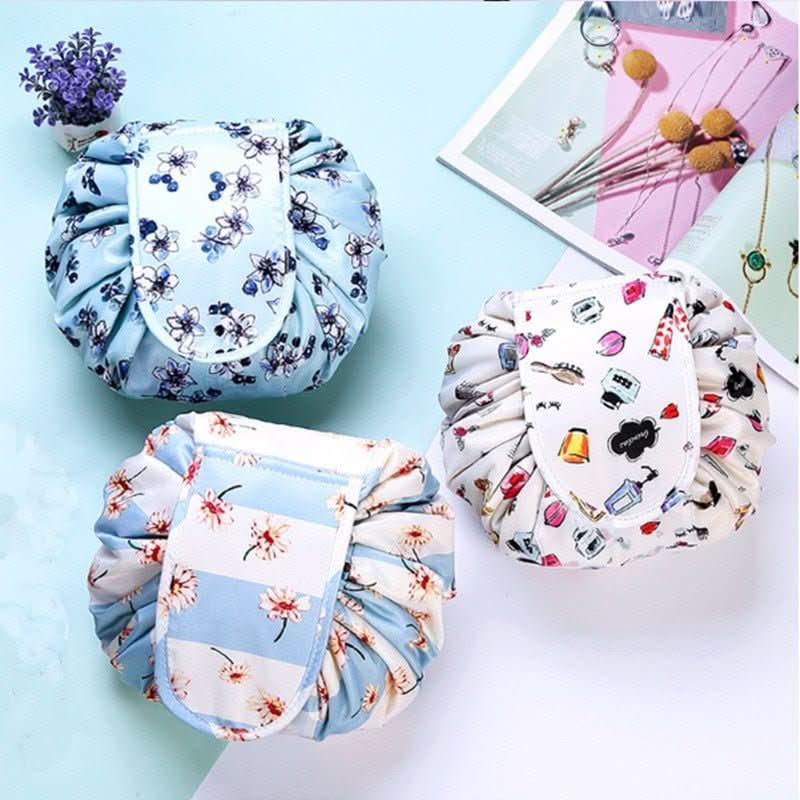 Schicke Make-up-Organizer wasserdichte Kosmetiktasche für Handtasche und Reise