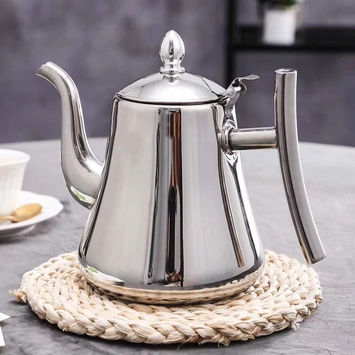 Induction Kettle Built-In Filter For Quick Boil In Eco Stainless Steel