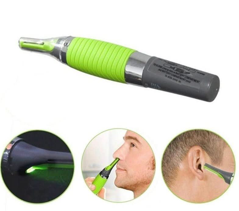 NoseEdge Pro: Recortadora Precisa para Nariz y Orejas con Luz LED para una Eliminación Suave del Vello