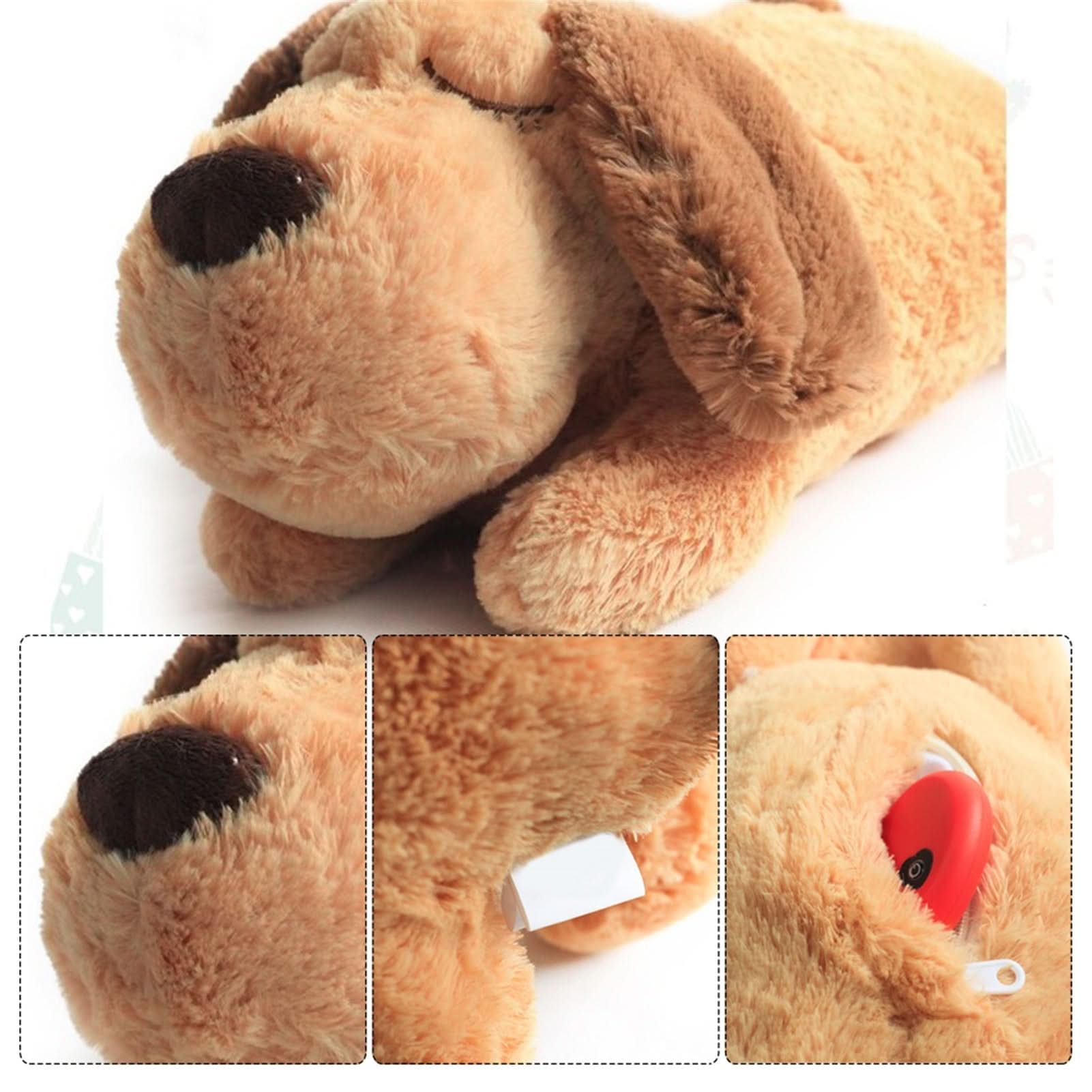 SnugglePup Puppy Heartbeat Toy For Calm Nights And Secure Start