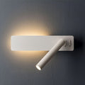Nástěnná LED lampa s otočnou hlavou pro čtení, vhodná k posteli v ložnici