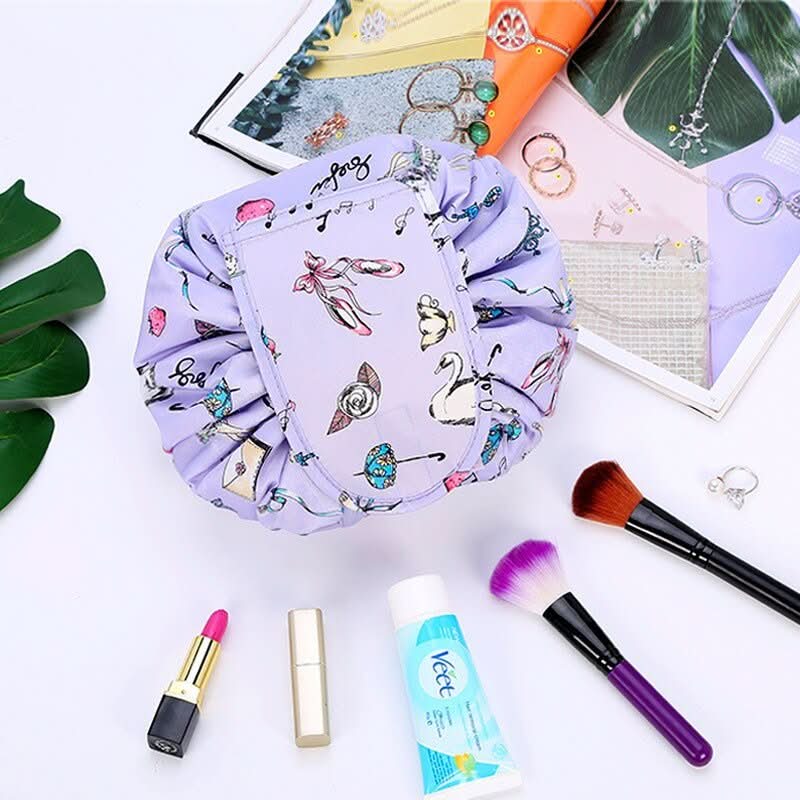 Schicke Make-up-Organizer wasserdichte Kosmetiktasche für Handtasche und Reise