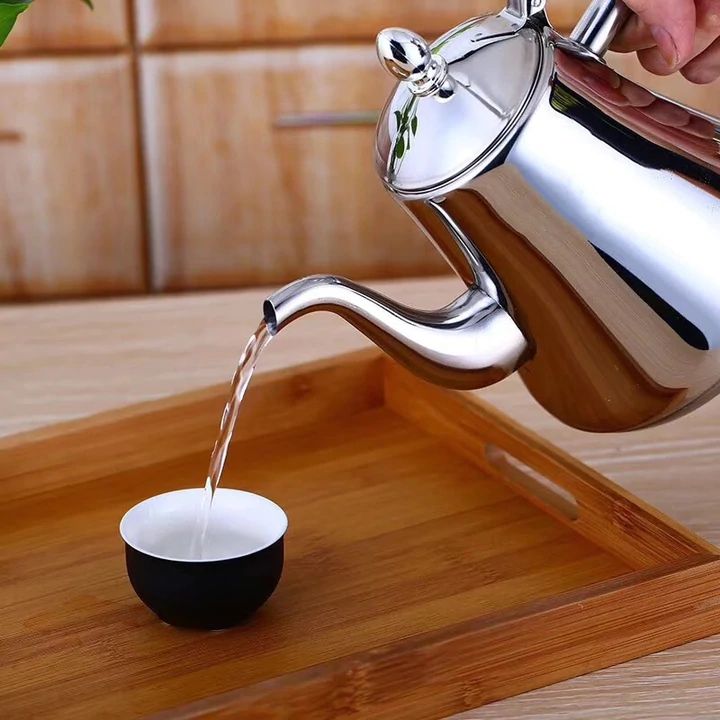 Induction Kettle Built-In Filter For Quick Boil In Eco Stainless Steel