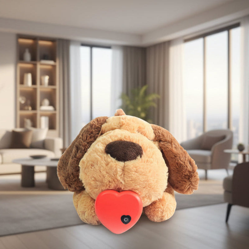 SnugglePup Puppy Heartbeat Toy For Calm Nights And Secure Start