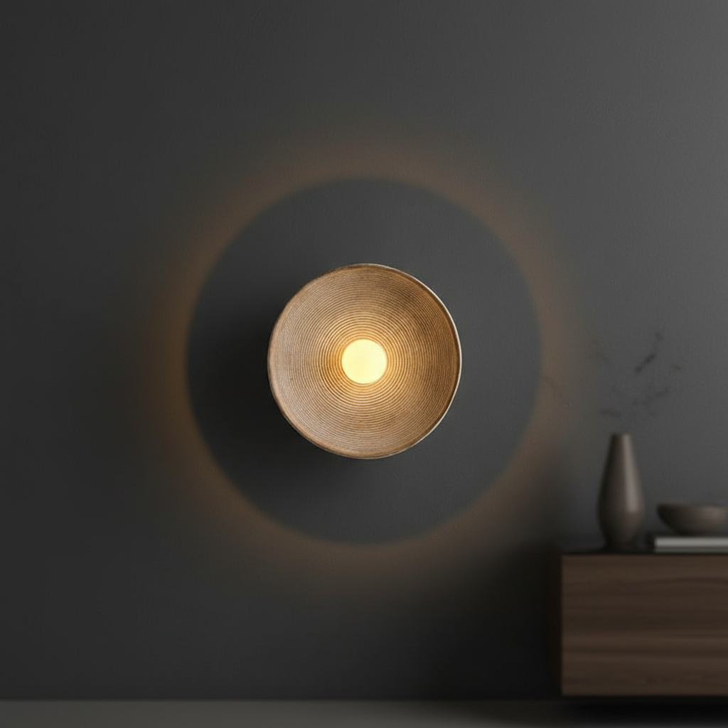 Luma Japan-inspirierte Wandleuchte mit sanfter Lichtstreuung