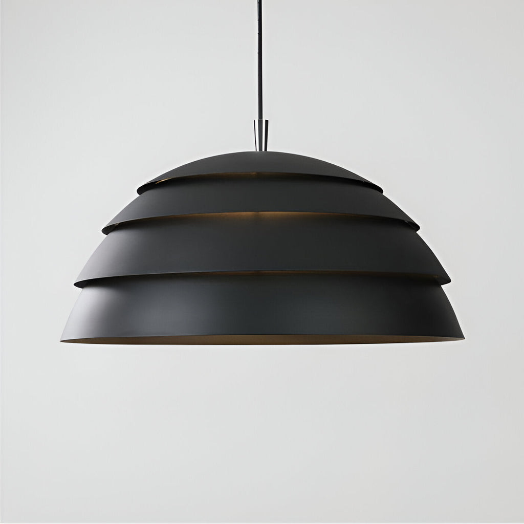 Lampă suspendată LumaNova Halo Dome pentru living modern