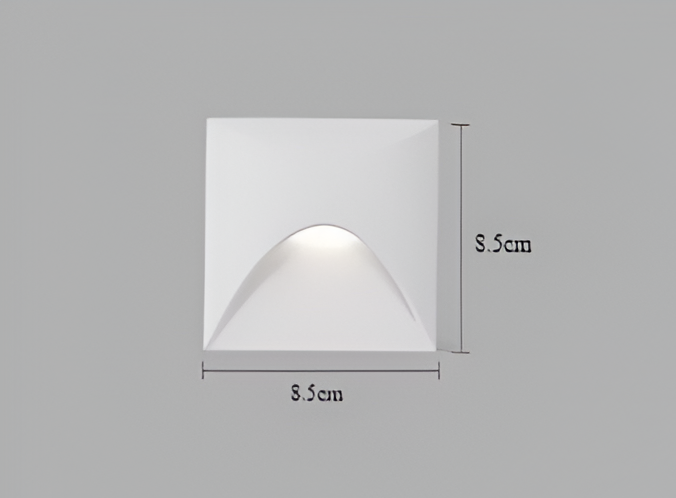 LuminiPath IP65 Waterproof LED Motion Sensor Wall Light For Indoor Or Outdoor Spaces