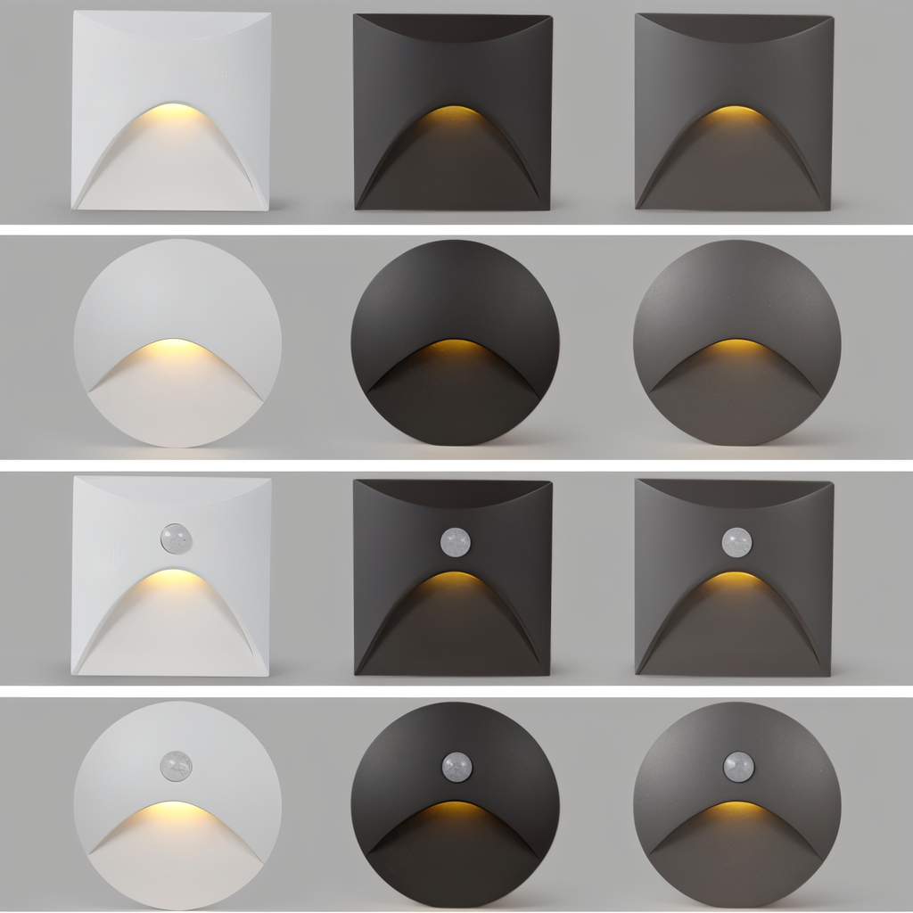 LuminiPath IP65 Waterproof LED Motion Sensor Wall Light For Indoor Or Outdoor Spaces