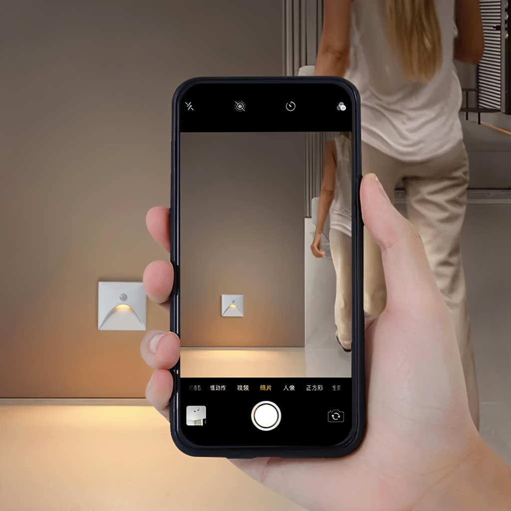LuminiPath IP65 Waterproof LED Motion Sensor Wall Light For Indoor Or Outdoor Spaces